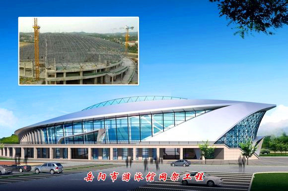 嘉定游泳池网架